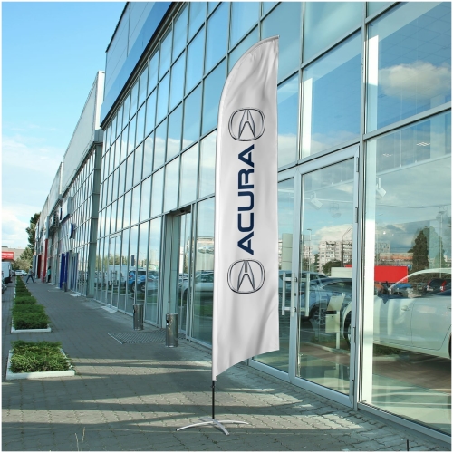 Auto Dealership Flag Acura