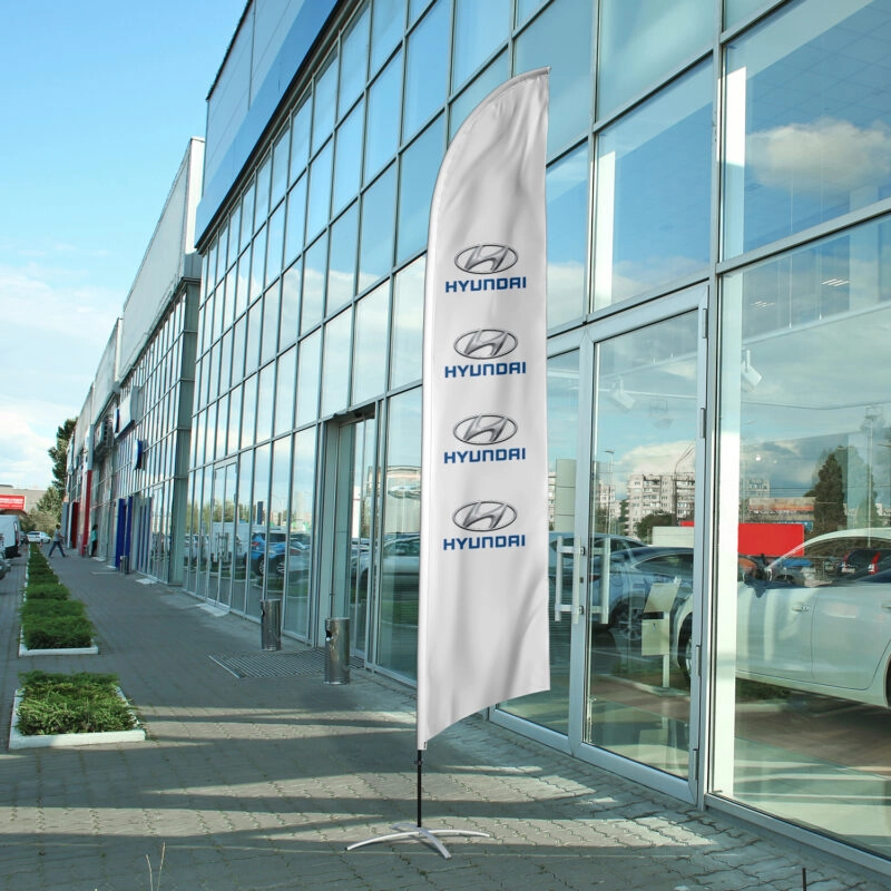 Auto Dealership Flag Hyundai