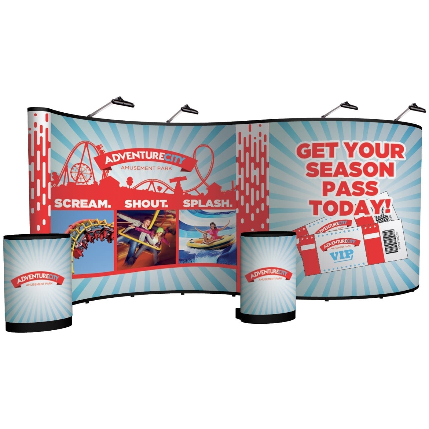 Show 'N Rise Pop-Up Display