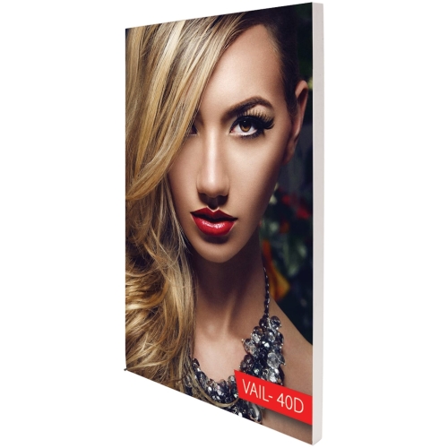 Personalized VAIL 100D 4 x 10 Single-Sided Graphic Package Edge Lit 