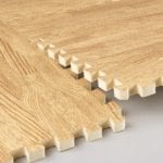 wood puzzle flooring