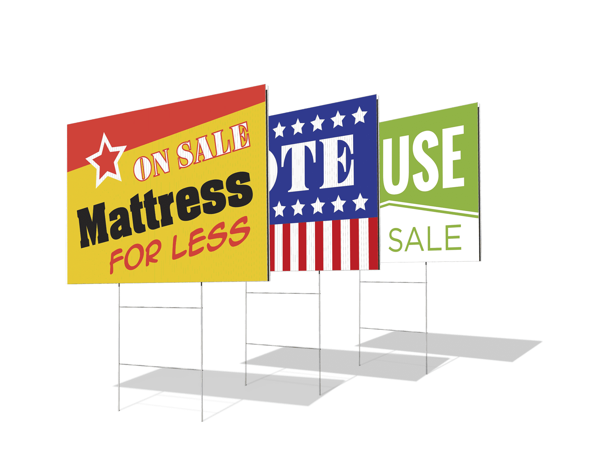 Corrugated Outdoor Signs